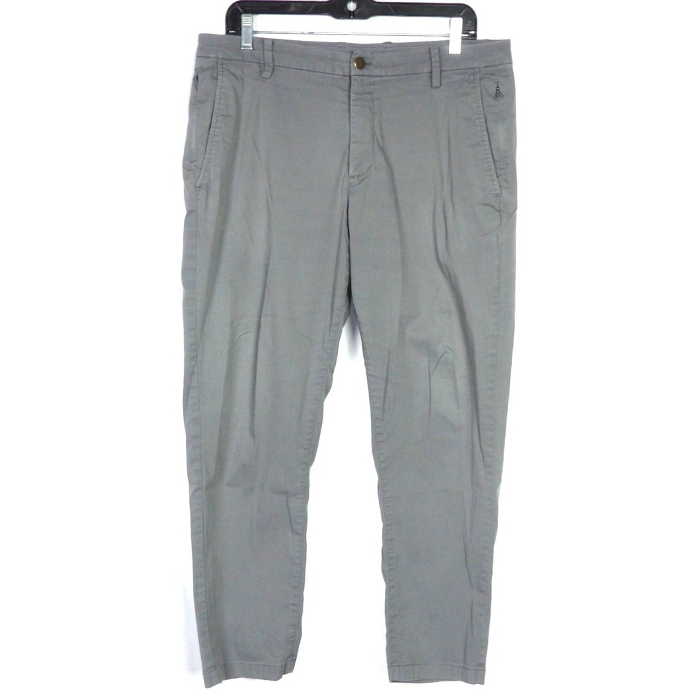 Birddogs Light Gray Stretch BOOMSTICK Performance Chino Pants Men's 34 X 28β